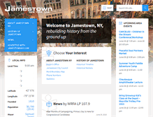 Tablet Screenshot of jamestownny.com
